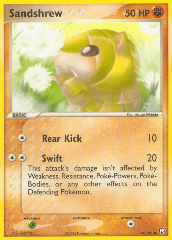 Sandshrew — EX Team Rocket Returns 74/109
