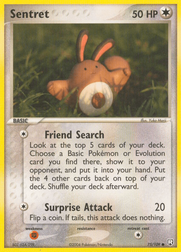 Sentret — EX Team Rocket Returns 75/109
