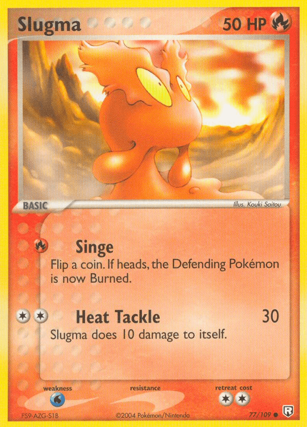 Slugma — EX Team Rocket Returns 77/109