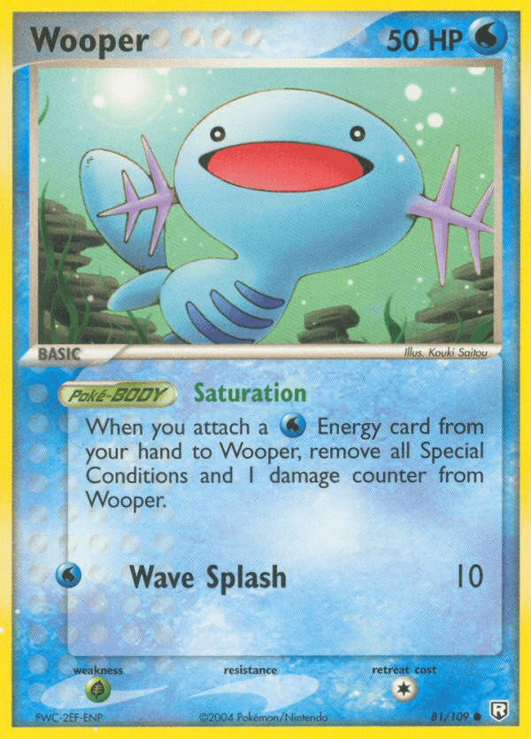 Wooper — EX Team Rocket Returns 81/109