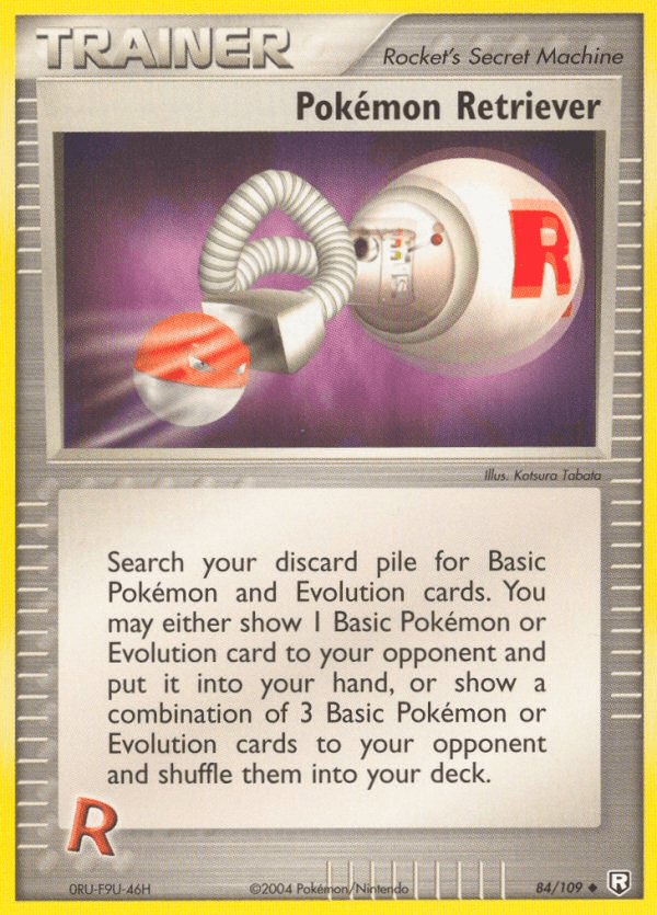 Pokémon Retriever — EX Team Rocket Returns 84/109