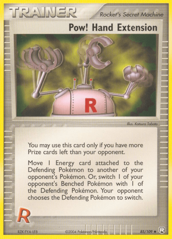 Pow! Hand Extension — EX Team Rocket Returns 85/109