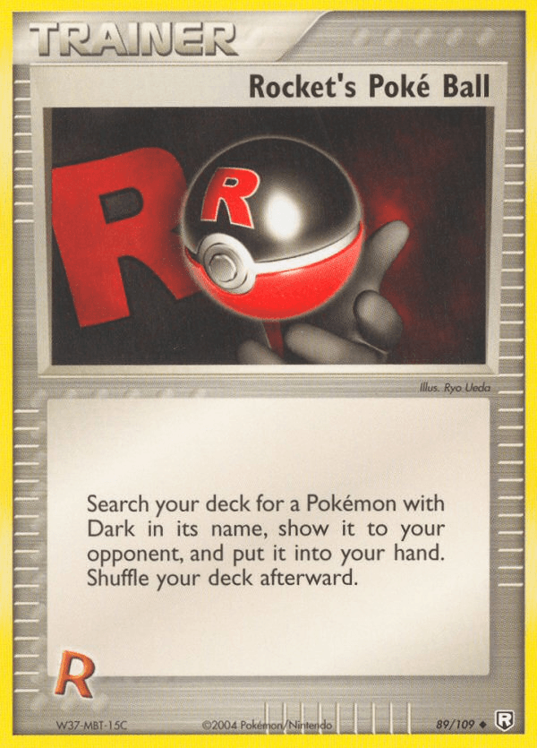 Rocket's Poké Ball — EX Team Rocket Returns 89/109