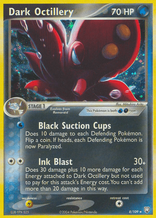 Dark Octillery — EX Team Rocket Returns 8/109