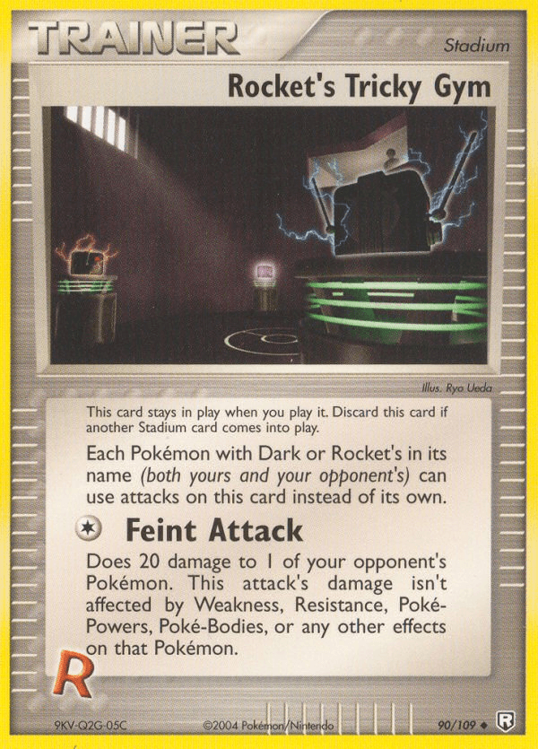 Rocket's Tricky Gym — EX Team Rocket Returns 90/109
