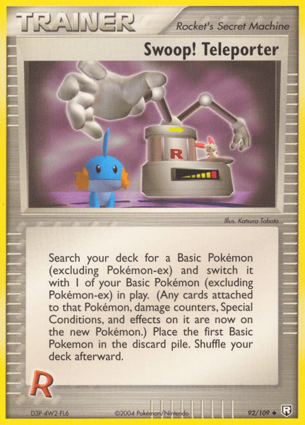 Swoop! Teleporter — EX Team Rocket Returns 92/109