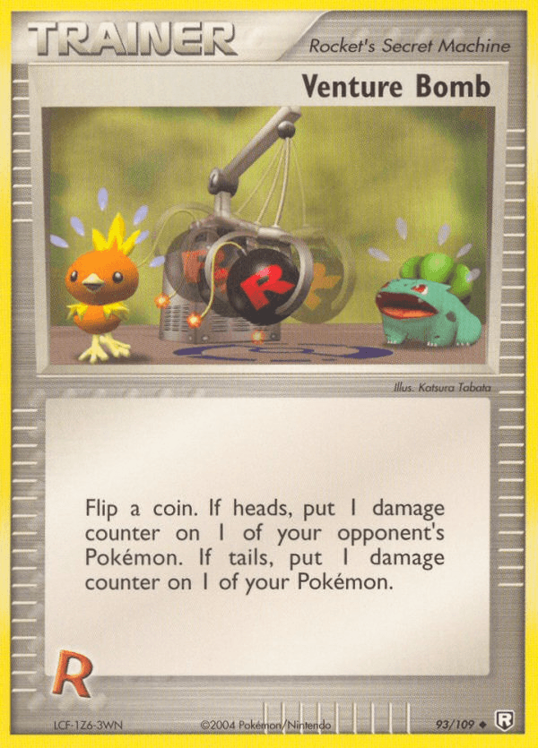 Venture Bomb — EX Team Rocket Returns 93/109