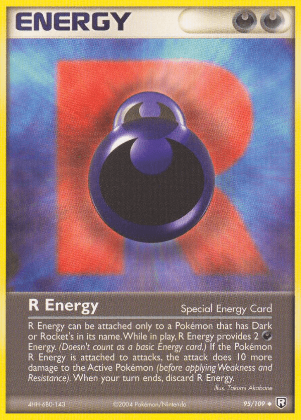 R Energy — EX Team Rocket Returns 95/109