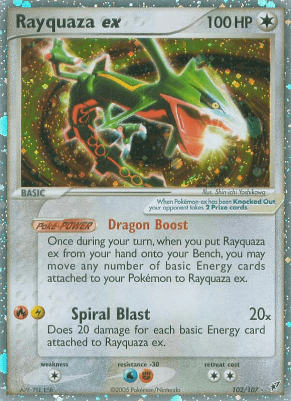 Rayquaza ex — EX Deoxys 102/107
