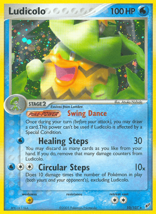 Ludicolo — EX Deoxys 10/107