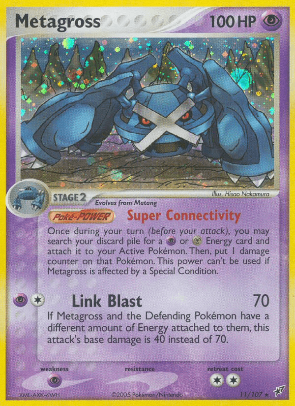 Metagross — EX Deoxys 11/107