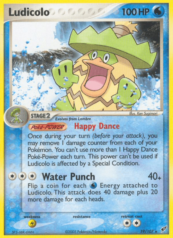 Ludicolo — EX Deoxys 19/107