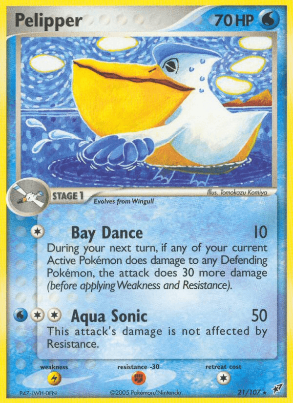 Pelipper — EX Deoxys 21/107