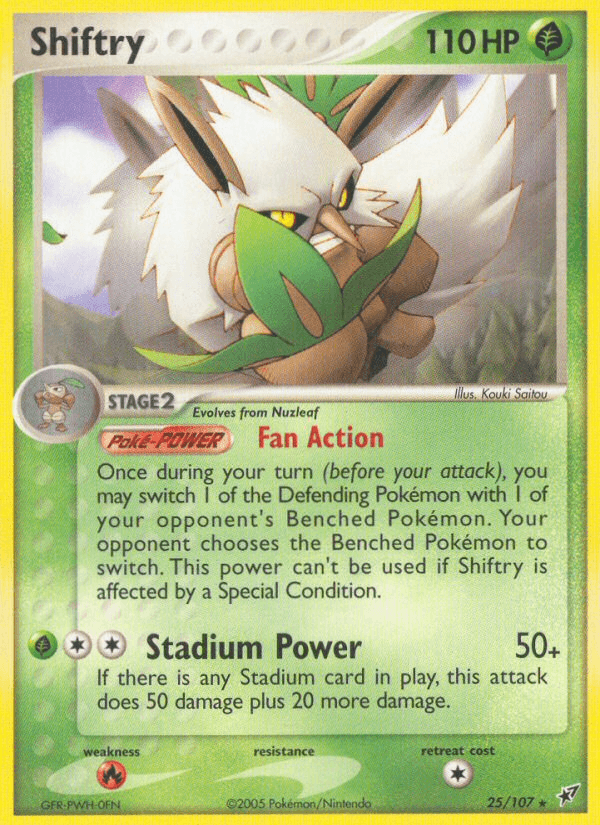 Shiftry — EX Deoxys 25/107