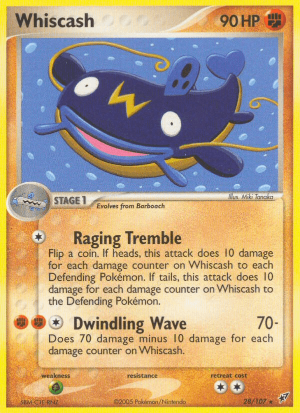 Whiscash — EX Deoxys 28/107