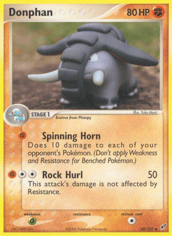 Donphan — EX Deoxys 30/107