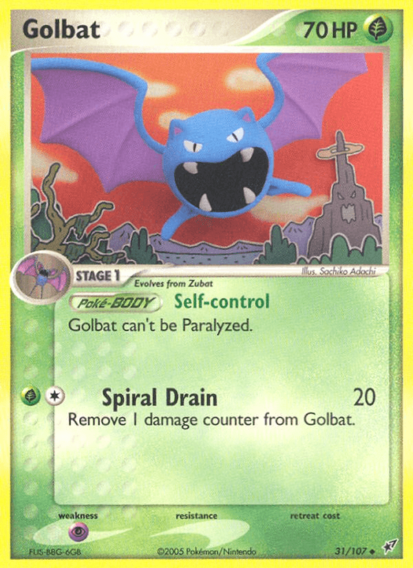 Golbat — EX Deoxys 31/107