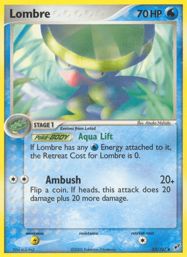Lombre — EX Deoxys 33/107