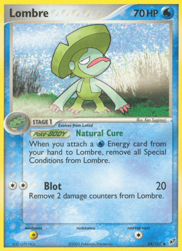 Lombre — EX Deoxys 34/107