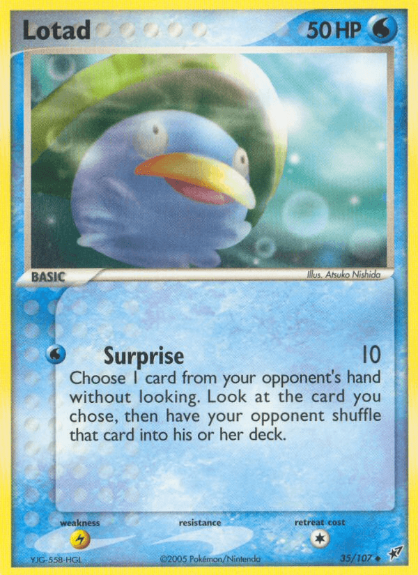 Lotad — EX Deoxys 35/107