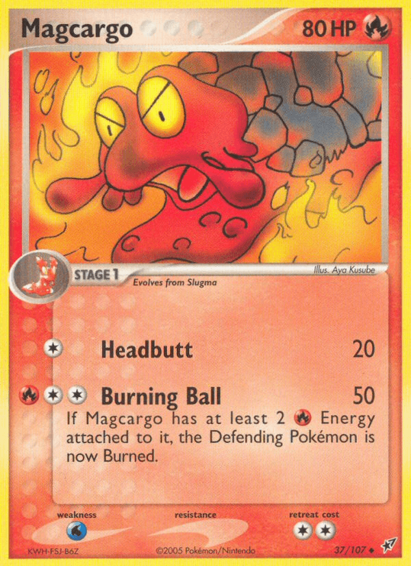 Magcargo — EX Deoxys 37/107