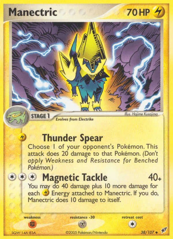 Manectric — EX Deoxys 38/107