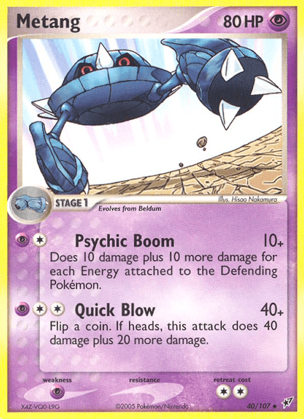 Metang — EX Deoxys 40/107