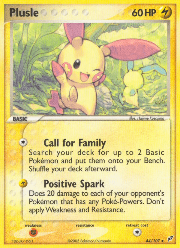 Plusle — EX Deoxys 44/107