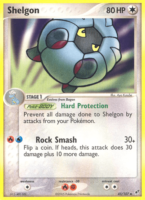 Shelgon — EX Deoxys 45/107
