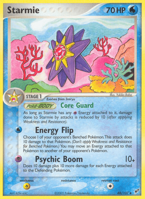 Starmie — EX Deoxys 48/107