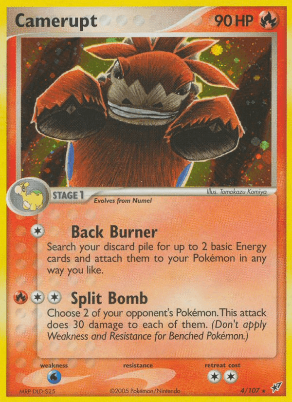 Camerupt — EX Deoxys 4/107