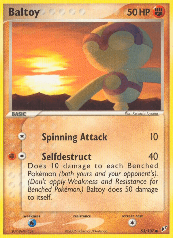 Baltoy — EX Deoxys 53/107