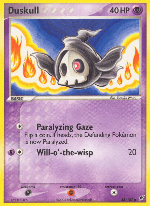 Duskull — EX Deoxys 58/107