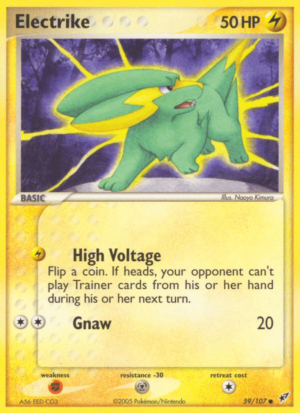 Electrike — EX Deoxys 59/107