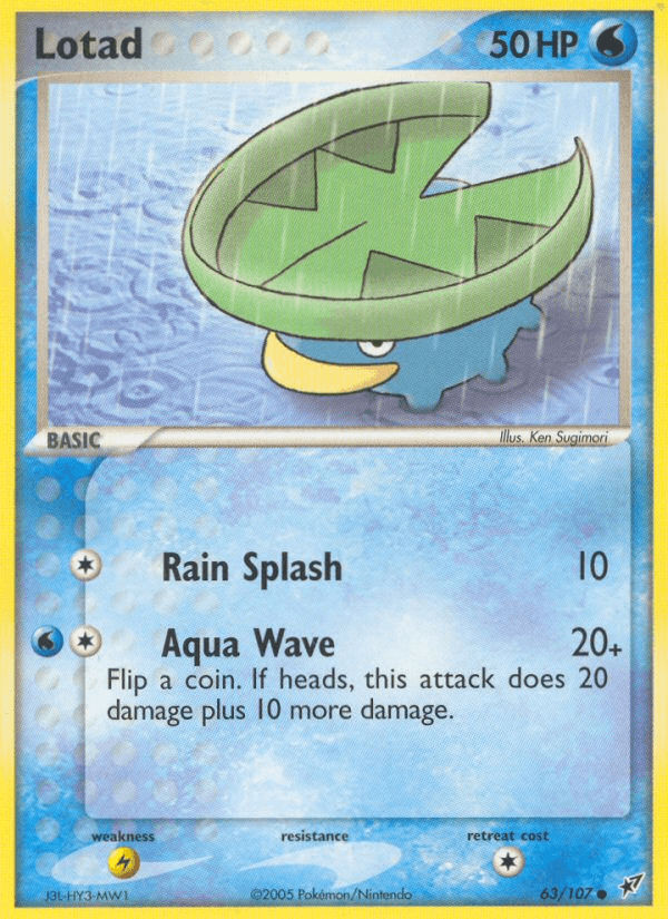 Lotad — EX Deoxys 63/107