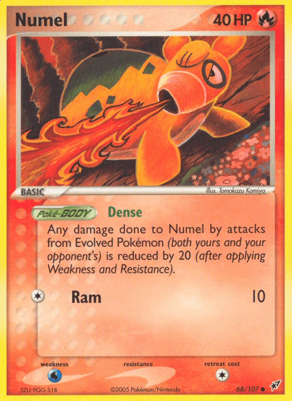 Numel — EX Deoxys 68/107