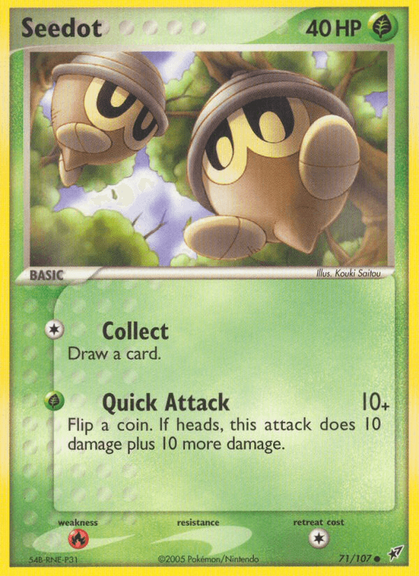 Seedot — EX Deoxys 71/107