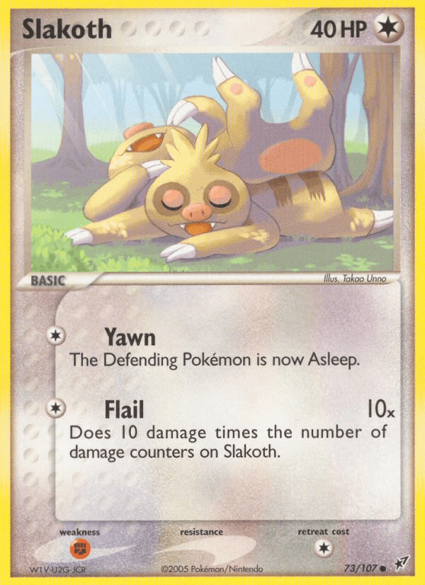 Slakoth — EX Deoxys 73/107