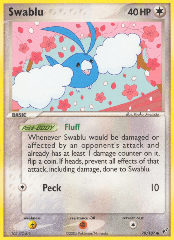 Swablu — EX Deoxys 79/107