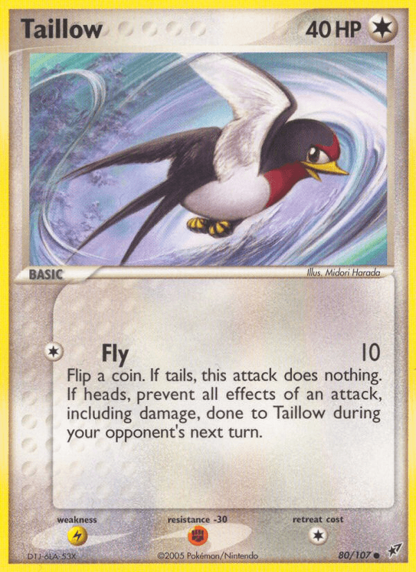 Taillow — EX Deoxys 80/107
