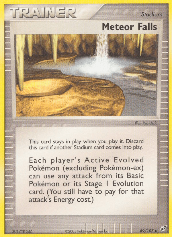 Meteor Falls — EX Deoxys 89/107