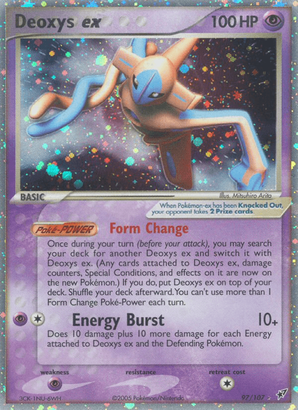 Deoxys ex — EX Deoxys 97/107