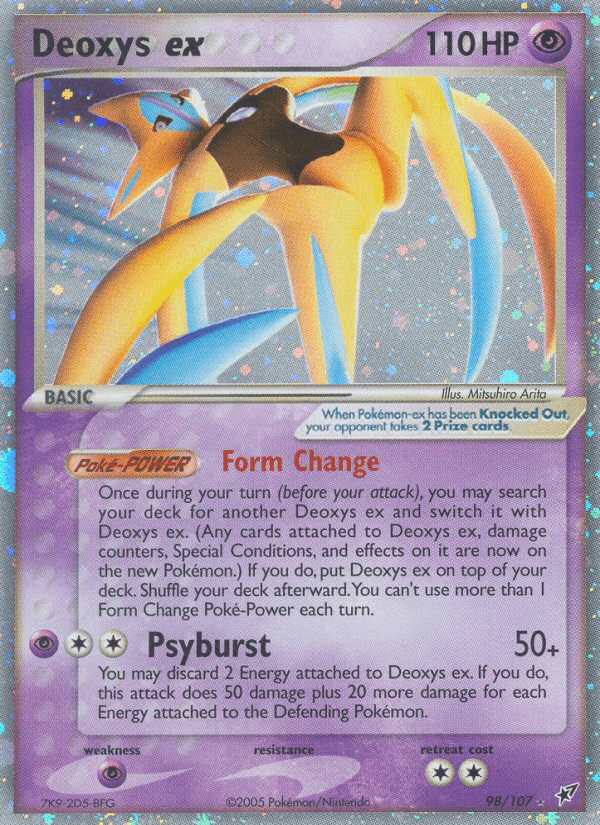 Deoxys ex — EX Deoxys 98/107