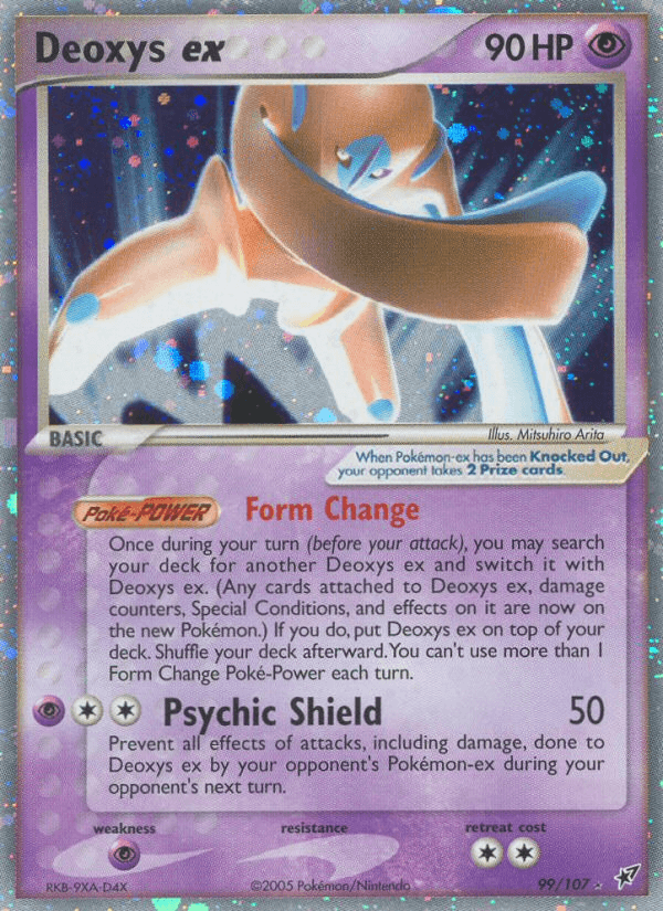Deoxys ex — EX Deoxys 99/107