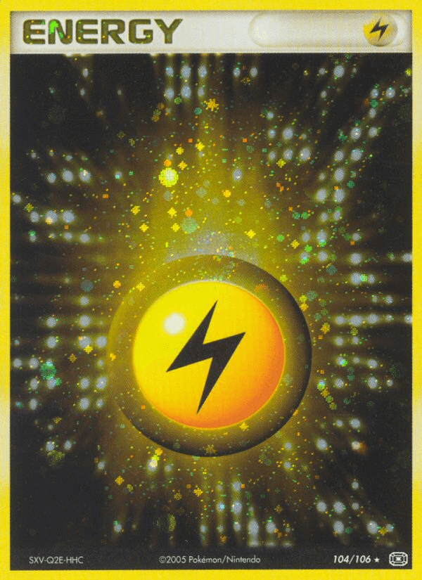 Lightning Energy — EX Emerald 104/106