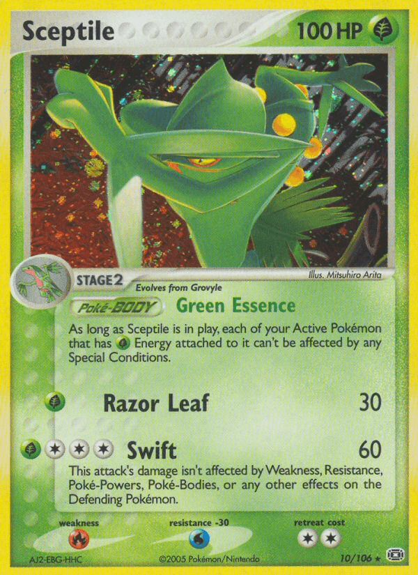 Sceptile — EX Emerald 10/106