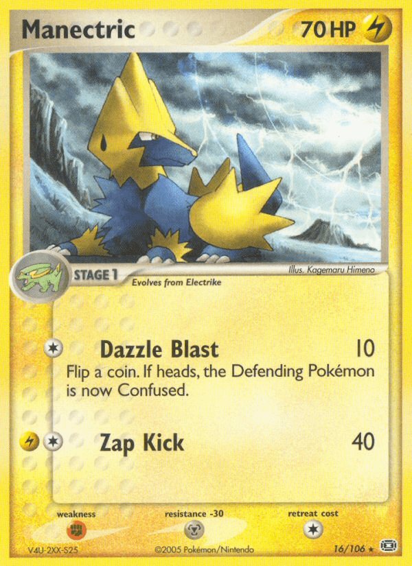 Manectric — EX Emerald 16/106