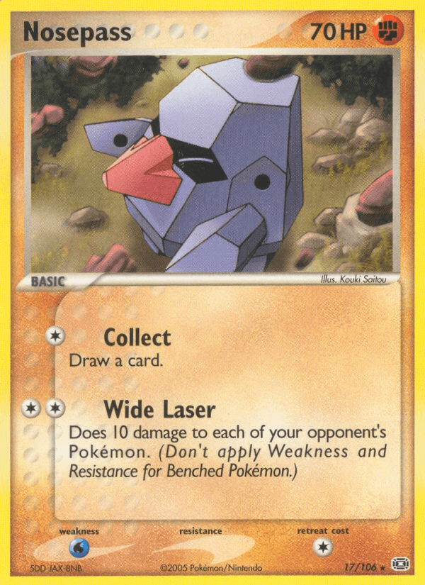 Nosepass — EX Emerald 17/106