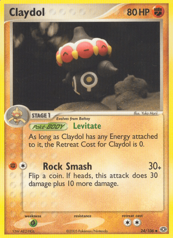 Claydol — EX Emerald 24/106