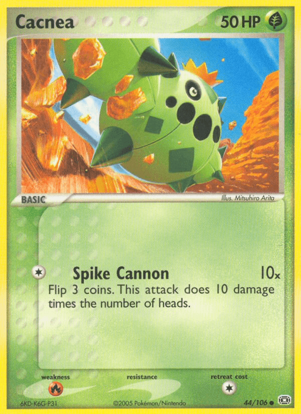 Cacnea — EX Emerald 44/106